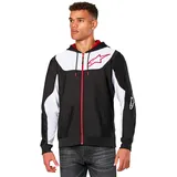 Alpinestars Sessions V3, Kapuzenjacke - Schwarz/Weiß/Rot S