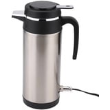 Wakects Elektrischer Wasserkocher für Auto, 12 V, 1200 ml, Edelstahl, Reise-Wasserkocher mit Zigarettenanzünder, tragbarer Reisewasserkocher für heißes Wasser, Kaffee, Tee