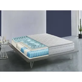 Talamo Italia Ofelia Matratze 80 x 200 x 26 cm H2 Memory-Schaum/Taschenfederkern