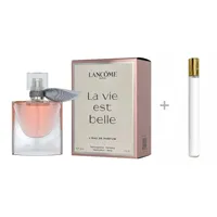 LANCOME Duft-Set La Vie Est Belle L'Eau Eau de Parfum (EDP) Damen Spray, Süß-blumiger Duft mit Birne, Orangenblüten und Vanille - mit Reiseduft