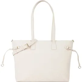 Valentino Samba Re Shopper Kunstleder Ecru