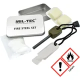 Feuerstarter Set Feuerstahl Zündstein Outdoor Dose Bushcraft Survival Zündstahl