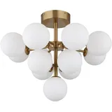GLOBO Grappy 13x G9 rund goldfarben matt