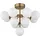 GLOBO Grappy 13x G9 rund goldfarben matt