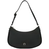 Aigner Diadora Schultertasche Leder 25 cm schwarz
