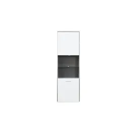 Uno Vitrine Setto 64 x 38 x 201 Weiß