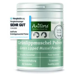 AniForte Grünlippmuschelpulver Vollfettqualität 100 g