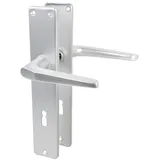 Lienbacher Langschildgarnitur Europa F1 Aluminium grau/silber