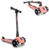 Scoot and Ride Highwaykick 3 LED peach