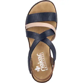 Rieker Riemchensandale Damen Blau 39