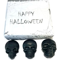 Duftmelt Halloween Totenkopf | 3er Set - Duftwachs | Duftkerzen