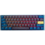 Ducky One 3 Daybreak Mini Tastatur USB US Englisch Schwarz blau, LEDs RGB, MX SILENT RGB RED, (DKON2161ST-SUSPDDBBHHC1)