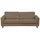 Home Affaire 3-Sitzer HOME AFFAIRE "Maxi-Ausführung Pinto, 236 cm, Cord, Chenille, Lederoptik", braun, B:236cm H:85cm T:97cm, 92% Polyester, 8% Nylon, Sofas, mit Keder, schwarze Metallfüße, Wellenunterfederung