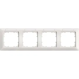 Siemens Rahmen 4-fach 5TG25541 Weiß