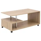 Wohnling Couchtisch sonoma-eiche 105,0 x 60,0 x 48,0 cm