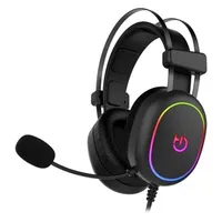HIDITEC Gaming-Kopfhörer mit Mikrofon Hiditec Erys ARGB - Schwarz