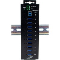 Exsys EX-1510HMVS USB B), Dockingstation - USB Hub, Schwarz