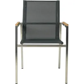 Greemotion Sydney 3 Edelstahl Silber-Dunkelgrau 5-tlg.