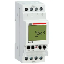 Vemer VE475000 PC1R – Laststeuereinheit, Steuerrelais zur Verhinderung der Trennung des Hauptschalters (Stromausfall), 1 steuerbare Last ohne Priorität, Weiß