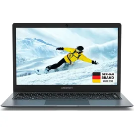 Medion E14223 39,6 cm (14 Zoll) Full HD Laptop (Intel Celeron N4120, 4GB RAM, 128GB Flash-Speicher, Webcam, Win 11 Home)