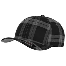 Flexfit Tartan Plaid Cap schwarz L/XL