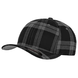 Flexfit Tartan Plaid Cap schwarz L/XL
