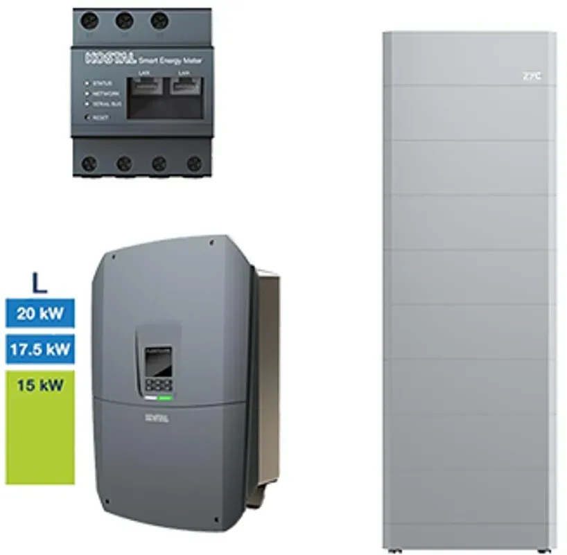 Speicher Wechselrichter Set System inkl. Hybridwechselrichter ZYC SIMPO HV 25.6 + PLENTICORE L G3, ZYC Energy + Kostal