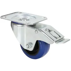 Adam Hall 372091 Bluewheel Lenkrolle mit Feststeller