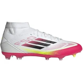 adidas F50 League Mid FG/MG Cloud White / Core Black / Solar Yellow 46