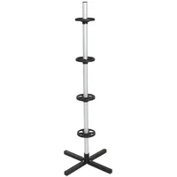 Tectake Felgenbaum aus Aluminium bis Reifenbreite 295 mm einfache Montage