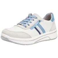 ARA Damen Sapporo Sneaker, Pebble,Nebbia,COOL-Blue, 37.5 EU Weit