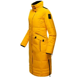 Navahoo Wintermantel Fahmiyaa gelb / schwarz XS