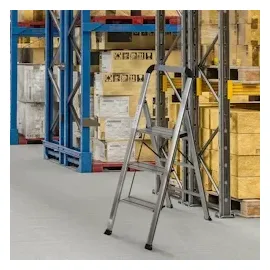 HJH Office Solid V Klappleiter 3 Stufen