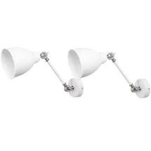 Beliani Mississippi (E27) 14x23 cm Weiß