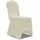 vidaXL Stuhlhusse Stretch Creme 100 Stk.
