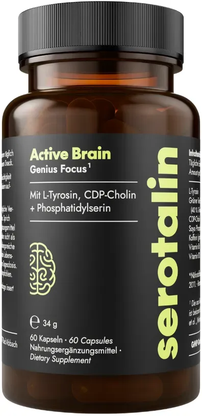 serotalin Active Brain Genius Focus1 - 1 x 60 Kapseln