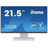Iiyama 21,5\ WHITE Bonded PCAP Touchscreen-Monitor EEK: C (A - G) 54.6cm (21.5 Zoll) 1920 x 1080 P