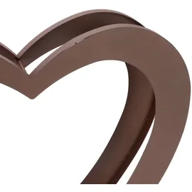 VASNER Kaminholzregal Amore A2 Metall 69 x 69 x 20,5 cm Rostbraun