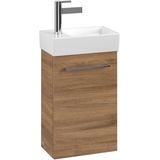 Villeroy & Boch Villeroy und Boch Avento Waschtisch-Unterschrank A87600RH 34x51,4x20,2cm, Anschlag links, 1 Tür, Kansas Oak