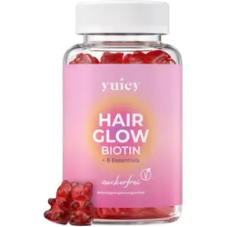 yuicy Hair Glow Vitamin Gummies - zuckerfrei Vitamine 210 g 
