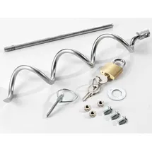 Kerbl Diebstahlset für Metall-Akku- Kasten 44656