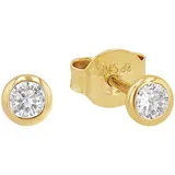Amor Ohrstecker Gold Damen