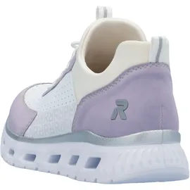 Rieker M6067-30 Weiss/Lila Damen 39