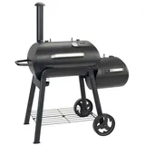 LANDMANN Grillkamin Smoker Vinson 300 BBQ-Smoker 18 Zoll Grill Räucherofen Räuchergrill schwarz
