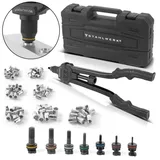 STAHLWERK Blindnietzangen Set NZ-16 ST Nietzange Nietmutternzange