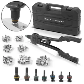 STAHLWERK Blindnietzangen Set NZ-16 ST Nietzange Nietmutternzange