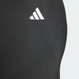 adidas Logo C-Back Badeanzug Schwarz/Weiß 170