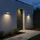 Longlife LED Außenwandleuchte UV-beständig 12 W 4000 K inkl. Bewegungsmelder anthrazit