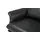 Nils Olsen Ledersofa aus Echtleder Alva ¦ schwarz ¦ Maße (cm): B: 244 H: 87 T: 101.0