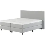 Bengus Boxspringbetten FLORENZ 180 x 200 cm H5 Grau